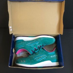 Teal Asics